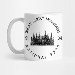 Great Smoky Mountains National Park USA Adventure Mug